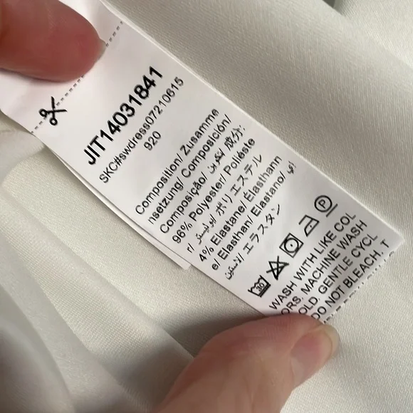 SHEIN White Long Sleeve Dress - Picture 7 of 7